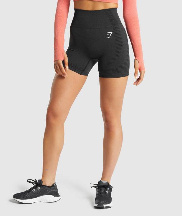 Damske Šortky Gymshark Vital Seamless 2.0 Čierne | CK1760942